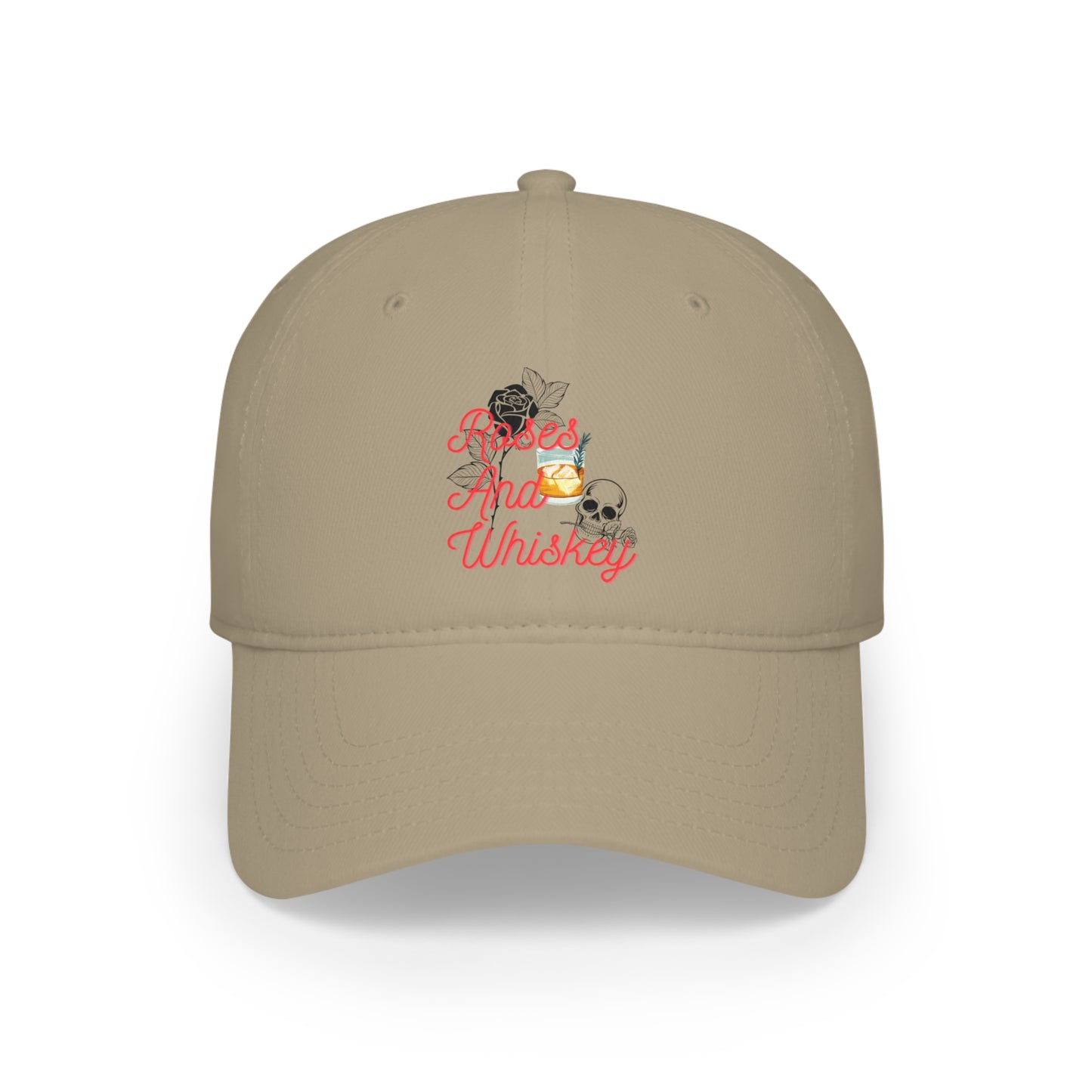 Roses&Whiskey - Low Profile Baseball Cap